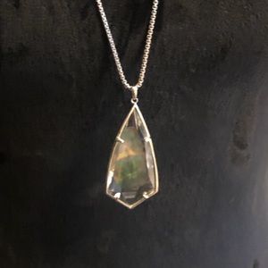 Kendra Scott Silver & Black MOP